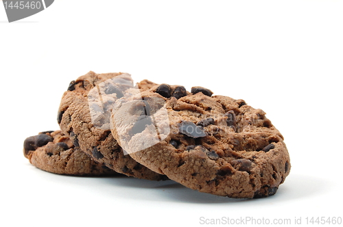 Image of cookie isolated on white background