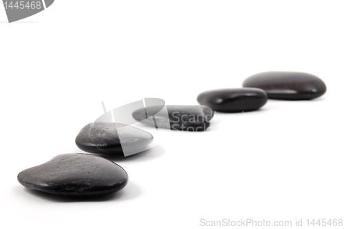 Image of stones isolated on white background