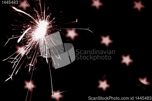 Image of holiday sparkler
