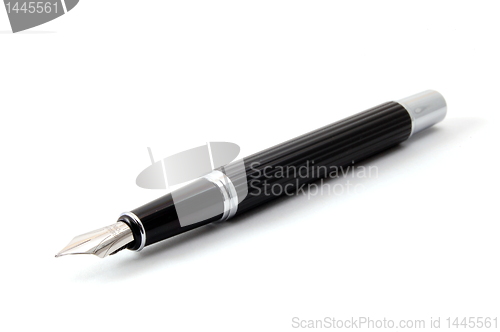 Image of fountain pen isolated on white background