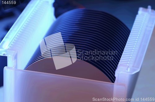 Image of Silicon wafers