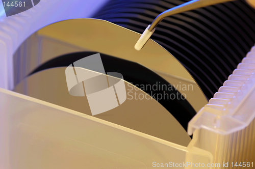 Image of Silicon wafers
