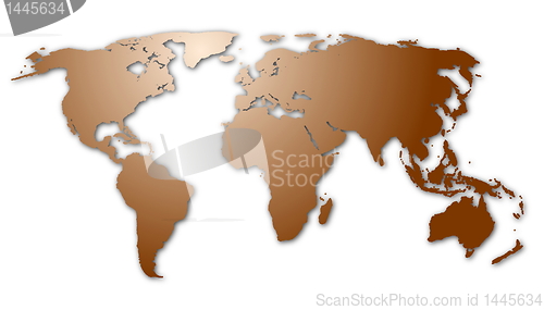 Image of map of the world