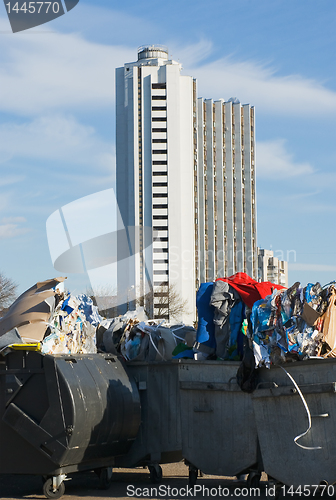 Image of garbage containers