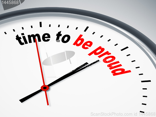 Image of time to be proud