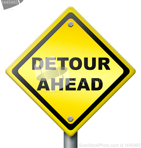 Image of detour ahead