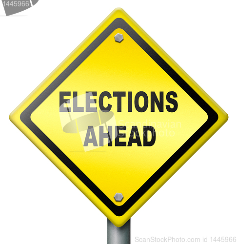 Image of elections ahead
