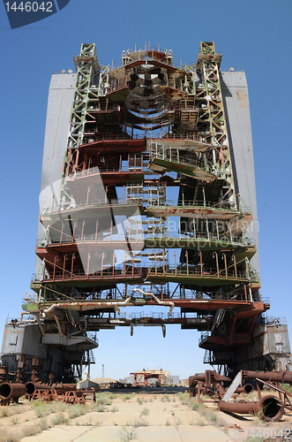 Image of Abandoned Mobile Service Tower