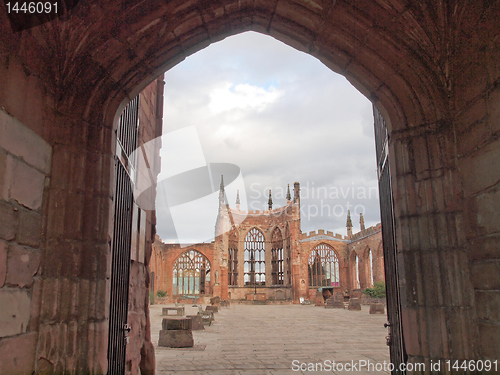 Image of Coventry Cathedral ruins