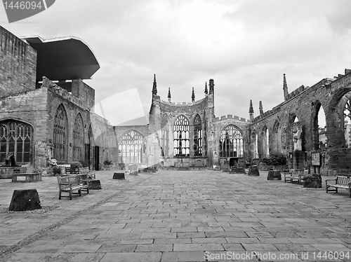 Image of Coventry Cathedral ruins