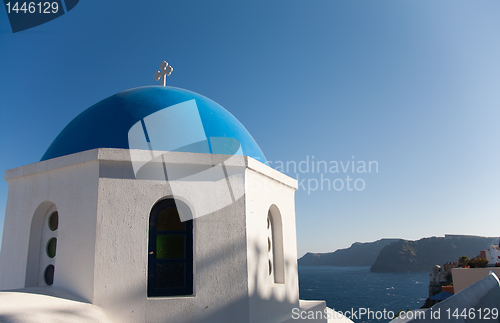 Image of Santorini chapel