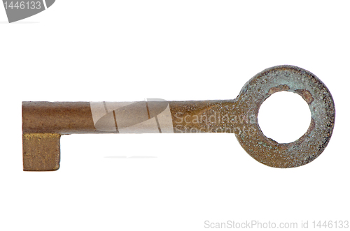 Image of Old rusty key