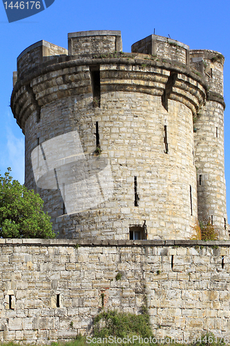 Image of fortifications of a castle