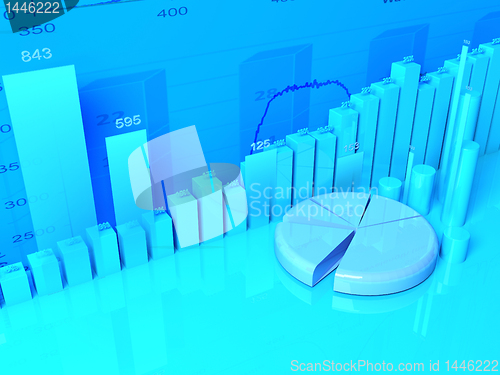 Image of 3d Illustration of finance