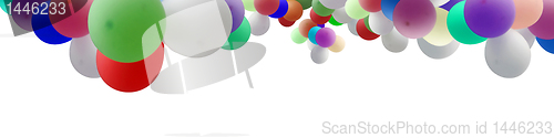 Image of colorful balloons