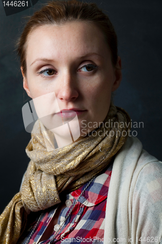 Image of Portrait of a beautiful woman