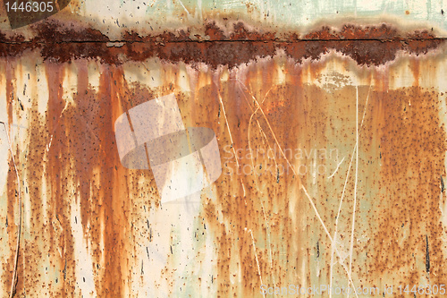 Image of Rusty metal background