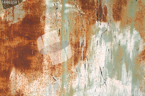 Image of Old rusty steel