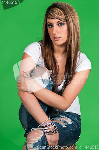 Image of Brunette