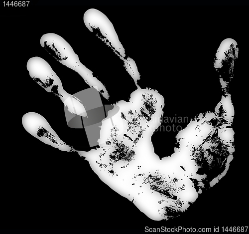 Image of Hand print