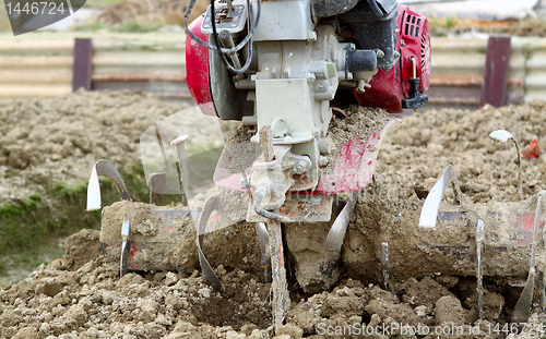 Image of farming tractor 