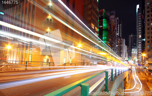 Image of Traffic speed at night 