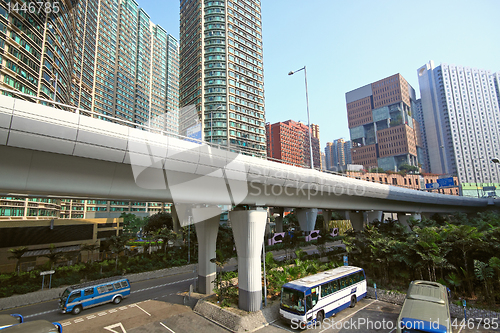 Image of traffic highway in urban area