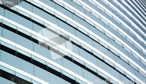 Image of Seamless illustration resembling illuminated windows in a tall b