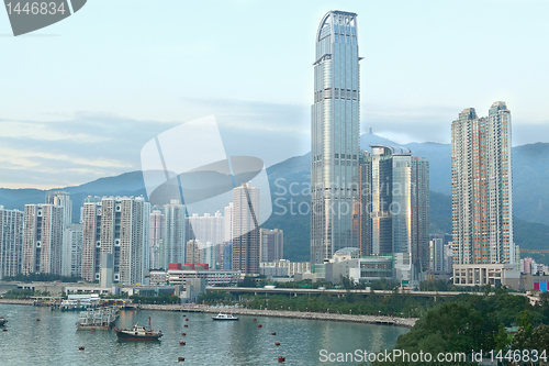 Image of skylines of urban area at daytime