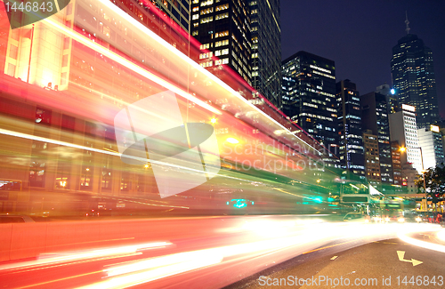 Image of Traffic speed at night 