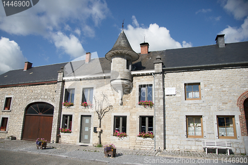 Image of Wallonia landscape and town