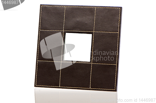 Image of Leather picture frame 