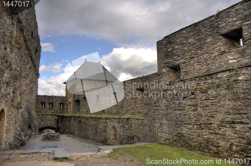 Image of Bouillon  medieval castle in belgium