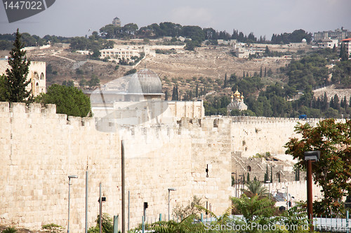 Image of jerusalem old city walls