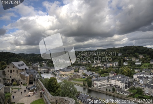 Image of Bouillon  medieval castle in belgium