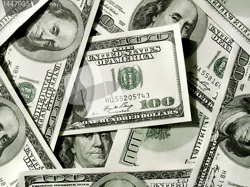 Image of money background