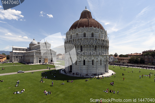 Image of View of Piazza dei Miracoli Pisa