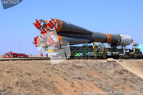 Image of Russian Progress Spacecraft