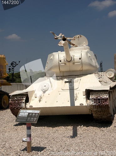 Image of Historic tank i museum
