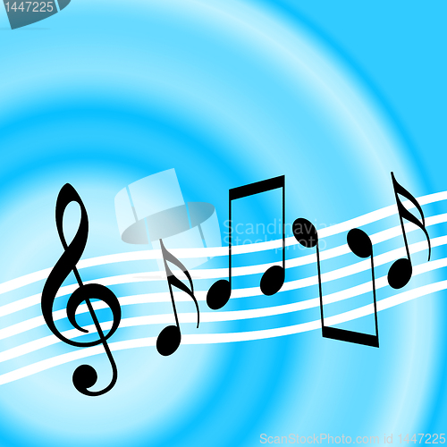 Image of Music background