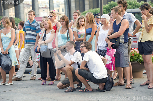 Image of Torists in St Petersburg