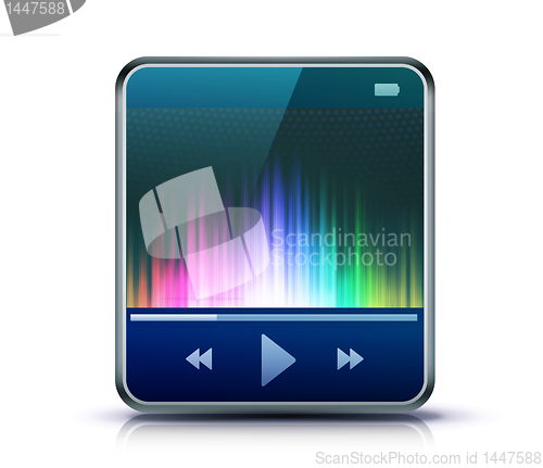 Image of media player icon