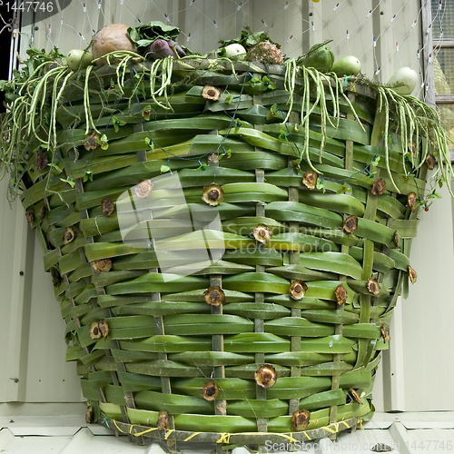 Image of Basketful of harvest