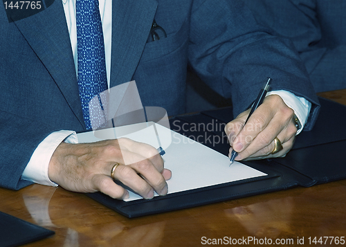 Image of Contract Signing