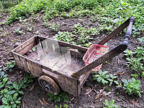 Image of Wooden Cart