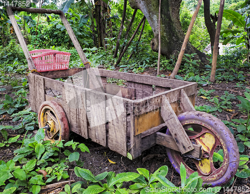 Image of Wooden Cart