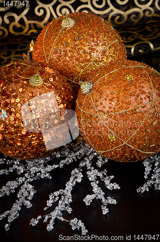 Image of Christmas ball baubles