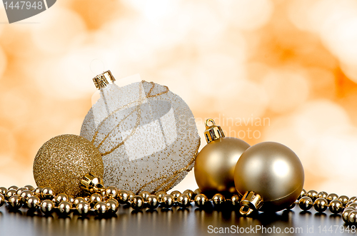 Image of Christmas ball baubles