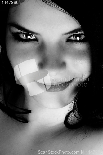 Image of Seductive look of a beautiful woman