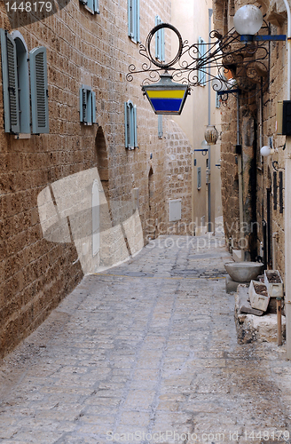 Image of Narrow Street in Jaffa